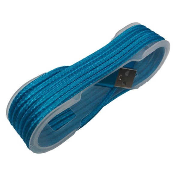 Cablu Tip C Textil Albastru